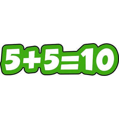 Number Doubles Sign 5s